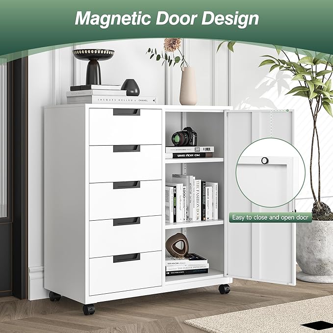 MIIIKO 5 Drawer Storage Cabinet - Image 5