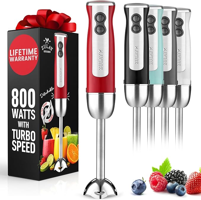 Zulay Immersion Stick Mixer Hand Blender by ZulayKitchen