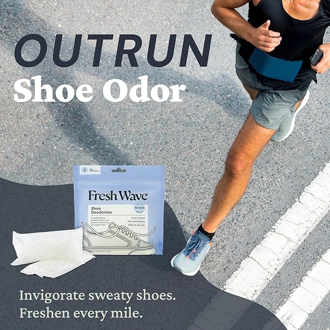 Fresh Wave Shoe Deodorizer, 1 Pack – Natural & Safe Shoe Freshener - Image 3