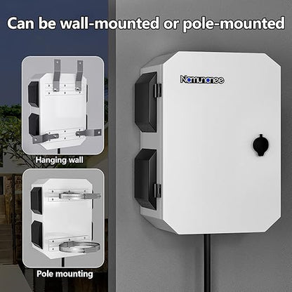 Outdoor Electrical Box with Thermostat and Fan, Cold-Rolled Steel Plate - Image 5