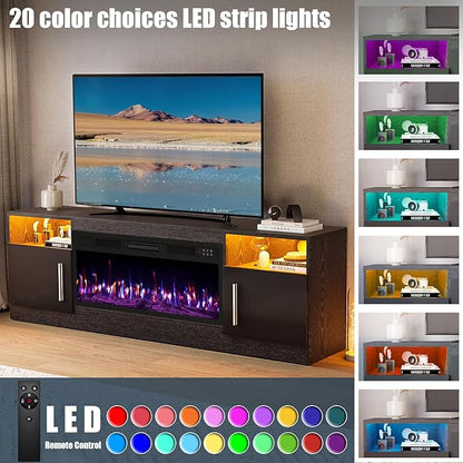 VITESSE Fireplace with TV Stand 36" inch Electric Fireplace Up to 80" TVs - Image 5