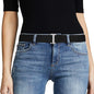 JASGOOD Women No Show Stretch Belt Elastic Web Strap Belt by JASGOOD