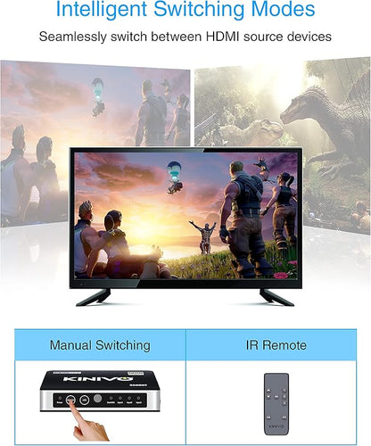 Kinivo HDMI Switch with Audio Extractor 360BNT - Image 8