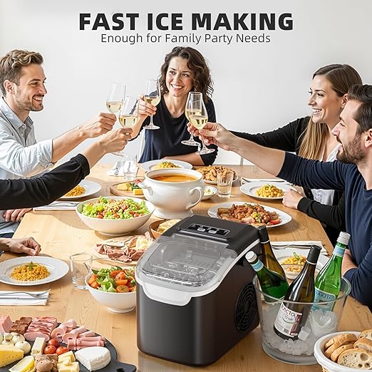 Antarctic Star Countertop Ice Maker, Portable Ice Machine - Image 7