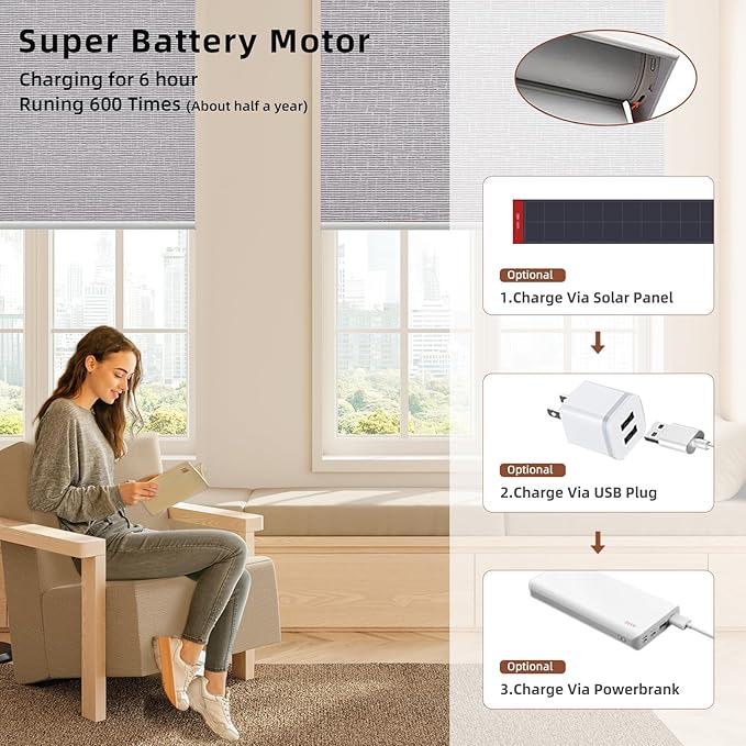 Motorized Blinds Roller Shade - Image 5