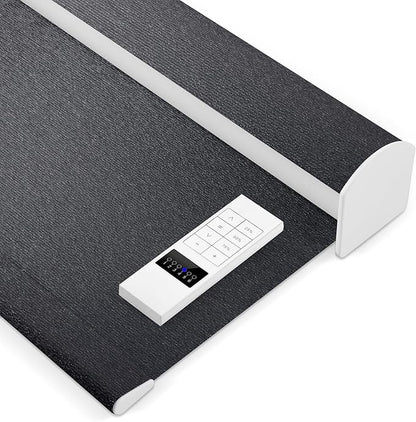 Zshine Motorized Blackout Window Blinds Customize Width Remote Control Wireless by ZSHINEHome