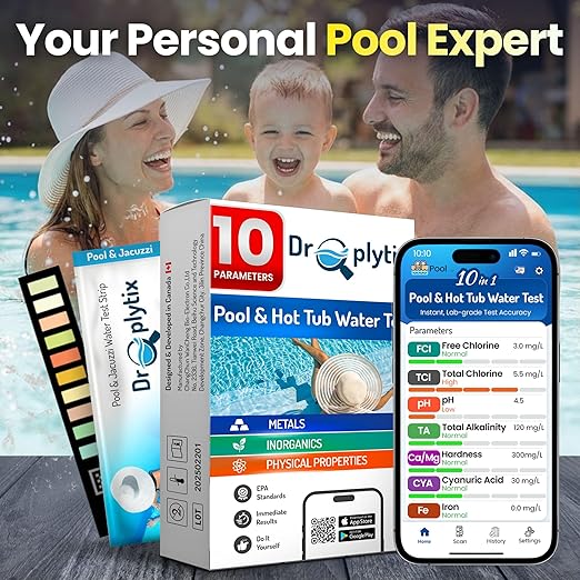 10-in-1 Pool & Spa Water Test Kit - Image 5