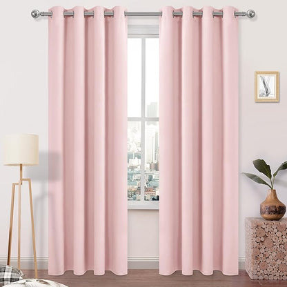 DWCN Blackout Curtains 84 Inches Long by DWCN