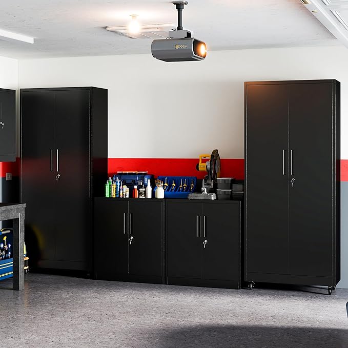 Garage Metal Storage Cabinet - Image 9