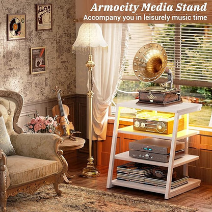 Armocity 4-Tier AV Media Stand - Image 3