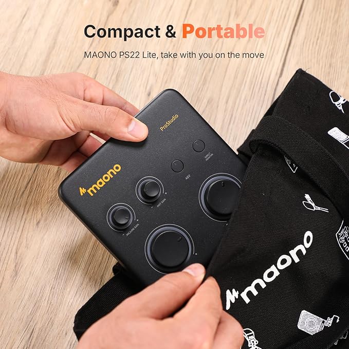 MAONO USB Audio Interface for PC: Interface - Image 5