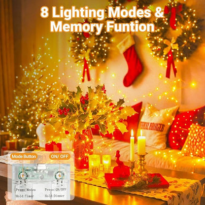 litogo 3 Pack Fairy Lights Battery Operated - Image 2