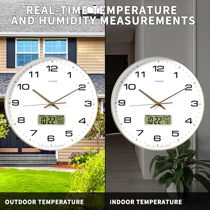 TIMESS Wall Clock, Ideal Modern Home, Office Decor - Image 8
