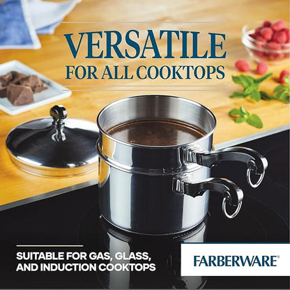 Farberware Classic Stainless Series 2-Quart Covered Double Boiler - Image 7