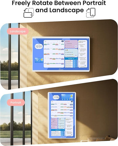 25 Inch Digital Planner Wall Planner Touch Screen Chore Chart Syncs All Android - Image 5