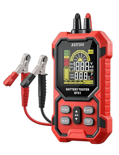 AstroAI Car Battery Tester, 12V/24V Digital Automotive Meter Diagnostic Tool - Image 8