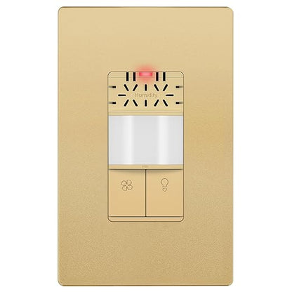 LIDER Humidity Sensor Switch and Motion Sensor Light Switch, PIR Sensor by LIDER
