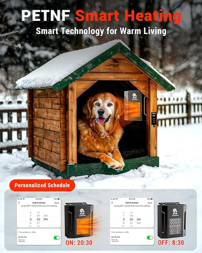 Dog House Heater – 45℉ to 113℉ Thermostat Controlled Pet House Heater - Image 9