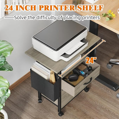 GYIIYUO 2 Drawer File Cabinet - Image 4