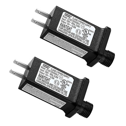 2PCS Replacement 12V 0.5A LED Transformer JT-DC120V0500-C Class 2 Power Supply by Airoads