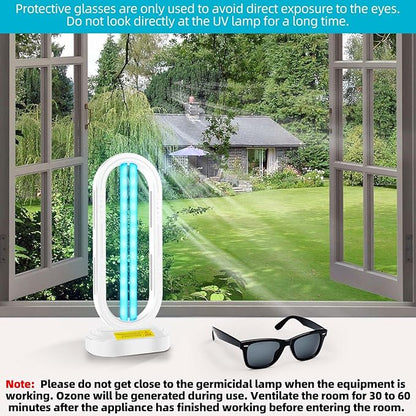 UV Light Sanitizer, 4-Speed Timing and Remote Control UVC Home Disinfection - Image 5
