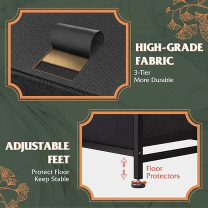 WLIVE 9-Drawer Dresser, Fabric Storage Tower - Image 7
