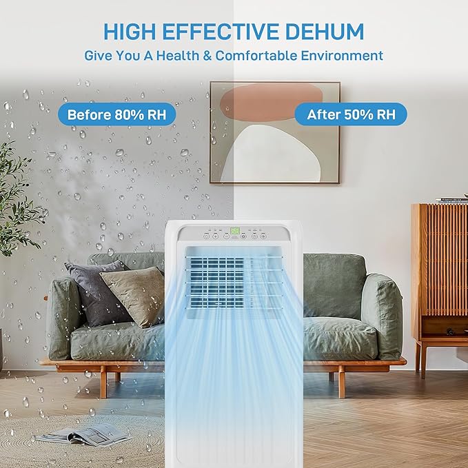 Portable Air Conditioners, 10000 BTU Cooling Capacity - Image 6