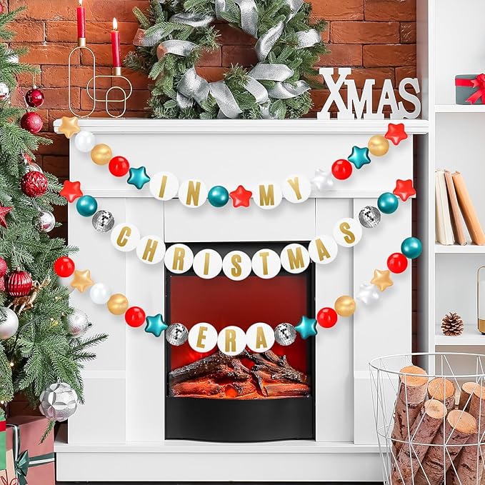Giant Friendship Bracelet Garland Kit, DIY Birthday Banner with Letters Ball ...