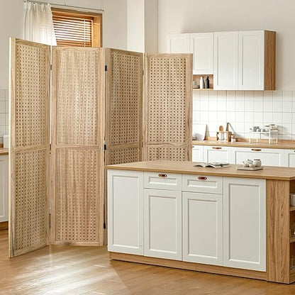 Babion 4 Panel Pegboard Display, Peg Board Room Divider Freestanding Folding - Image 4