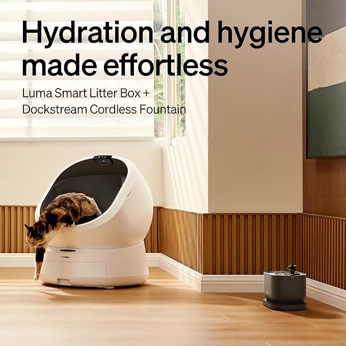 Bundle of PETLIBRO Upgrade Luma Automatic Cat Litter Box + Cordless Cat Water - Image 2