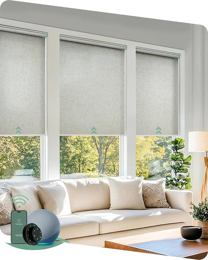Yoolax Motorized Blinds with Remote, Smart Blinds by Yoolax