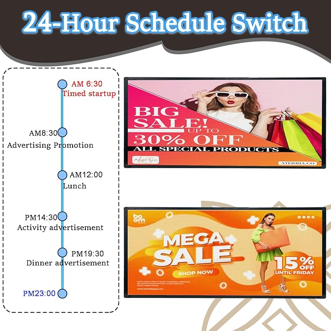 Outdoor Full Color Led Sign WIFI And USB Programmable Led Sign - Image 3