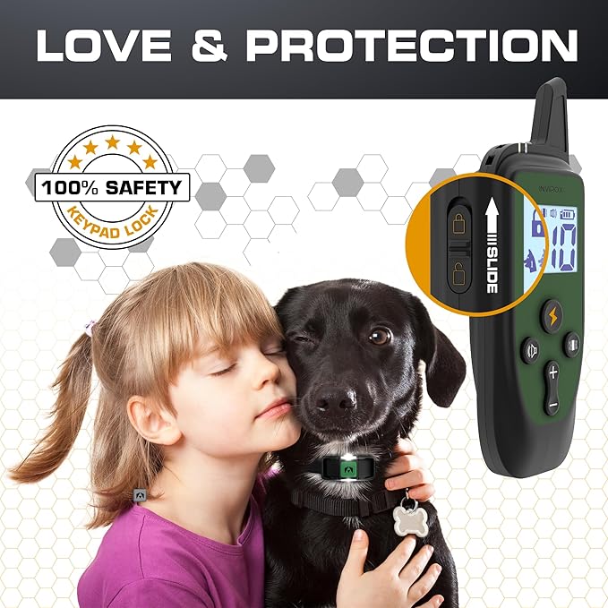 INVIROX Training Collar for Large Dog X2 124 Levels - Image 6