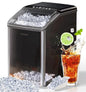 Nugget Ice Makers Countertop, Soft Pebble Ice Machine, Chewable Crushed Pellet by KOVIET