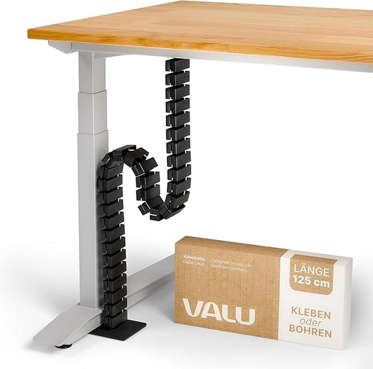 VALU Cable Management Spine – 49 Inch Cable Organizer by VALU