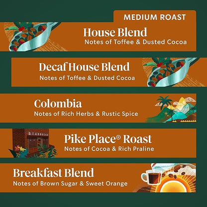 Starbucks K-Cup Coffee Pods, Custom Build Your Own Variety Pack, 60 Pods​ - Image 4