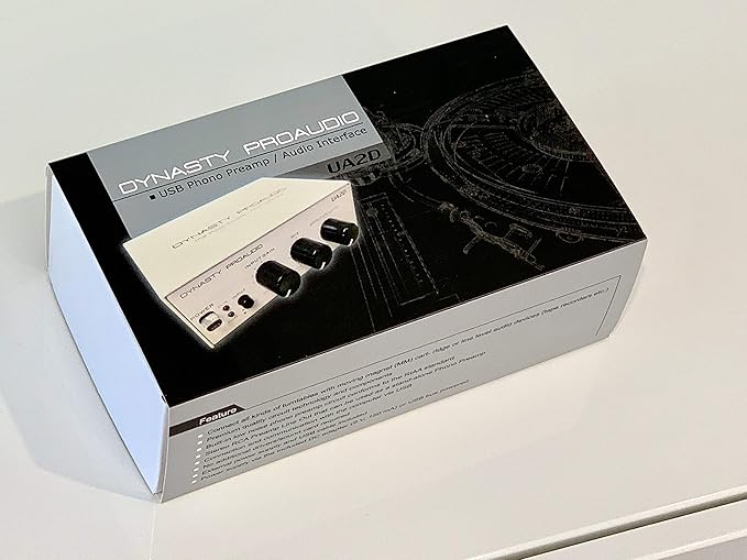 DYNASTY PROAUDIO UA2D USB Phono Preamp - Image 4