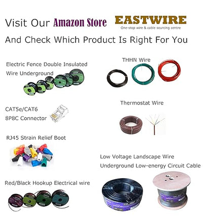 eastwire 18/6 250ft Thermostat Doorbell HAVC Heating Control Cable Wire - Image 6