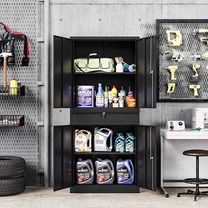 MIIIKO Metal Storage Cabinet - Image 2