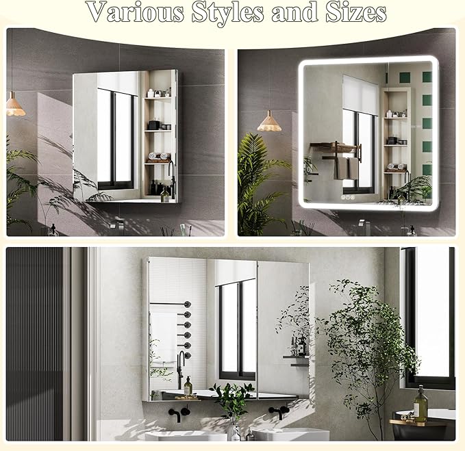 LED Bathroom Medicine Cabinet - Image 7