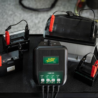 Battery Tender Plus 4 Bank Multibank Charger - 5 AMP - Smart 12V Multi Battery - Image 7