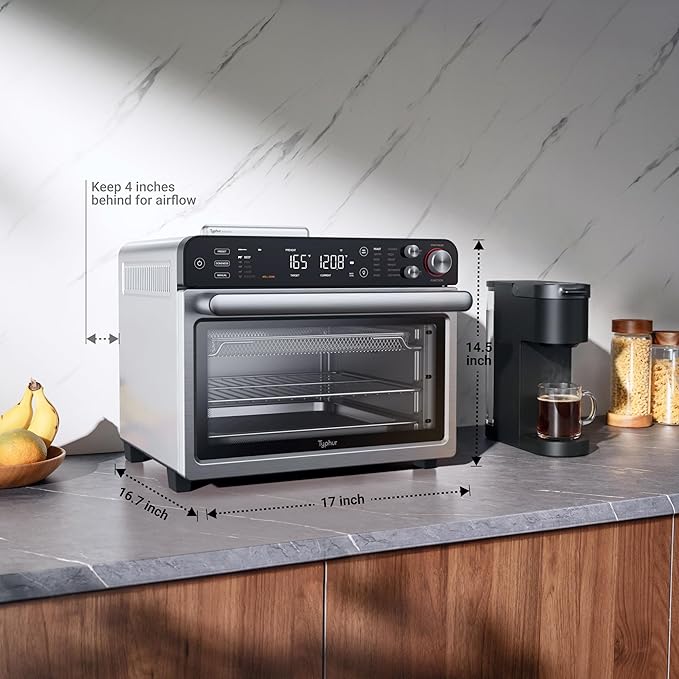 Typhur Sync Oven with Smart AI Wireless Meat Thermometer Probe, 12‑in‑1 - Image 9