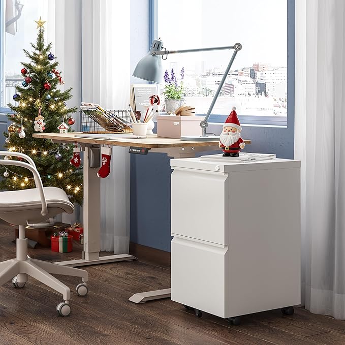 DEVAISE 2 Drawer Mobile File Cabinet - Image 2