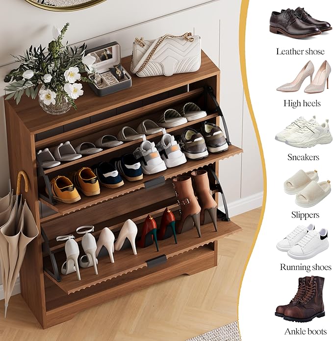 Shoe Cabinet Storage for Entryway - Image 4