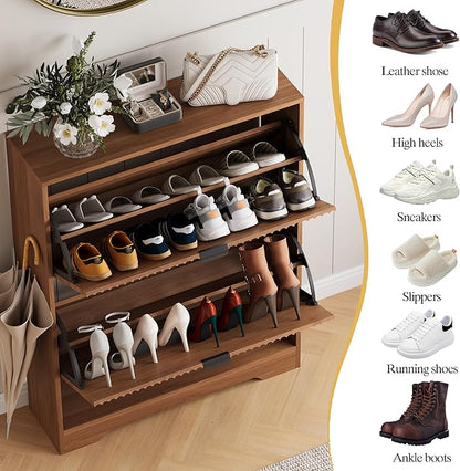 Shoe Cabinet Storage for Entryway - Image 4