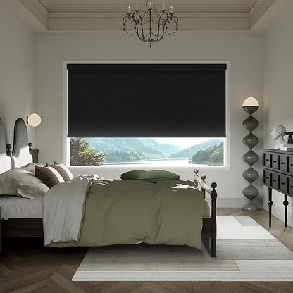 Boolegon Motorized 100% Blackout Roller Blinds - Image 8