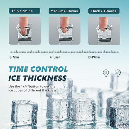 EUHOMY Ice Cube Maker Machine Countertop - Image 4