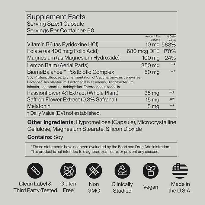 SecondKind Mood Balance – Saffron & Postbiotic Supplement - Image 9