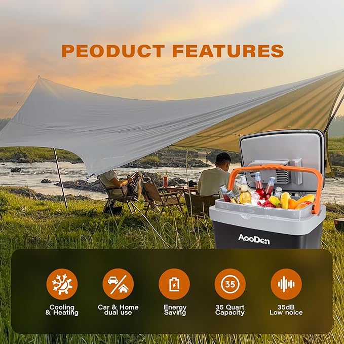 Electric Car Cooler and Warmer 35 Quart Capacity - Image 2