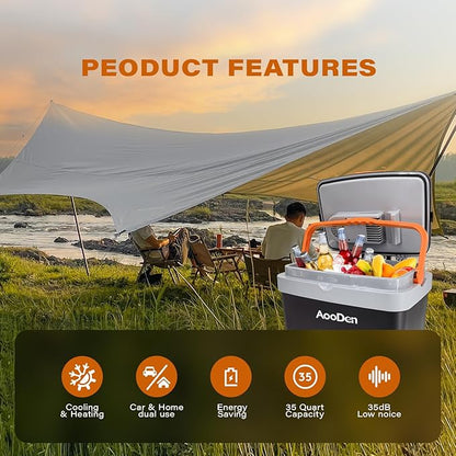 Electric Car Cooler and Warmer 35 Quart Capacity - Image 2